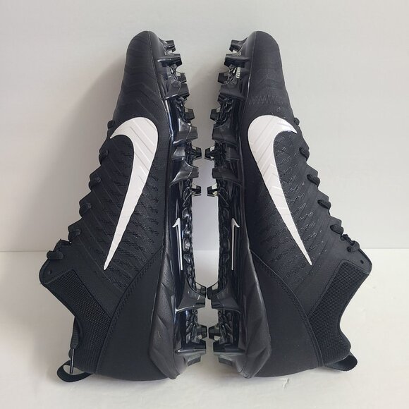 Nike Alpha Menace Pro 2 Low Football Cleats CV6477-001 Size 13.5 Black main image 4
